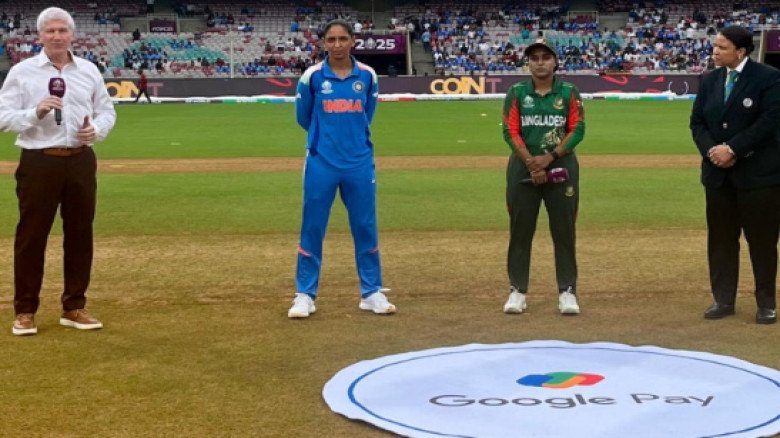 Rain returns after Tigresses sent to bat by India Rain returns after Tigresses sent to bat by India