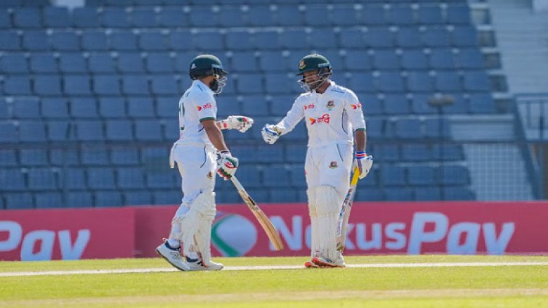 সিলেট টেস্টে মাহমুদুলের সেঞ্চুরি, মুমিনুলের ফিফটিতে দারুণ অব