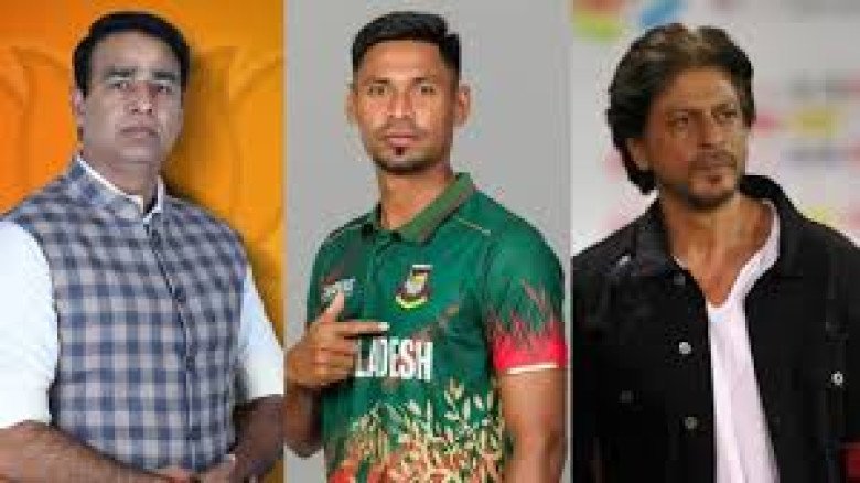 আইপিএলে মোস্তাফিজকে কেনায় শাহরুখ খানকে দেশদ্রোহী আখ্যা দিলেন